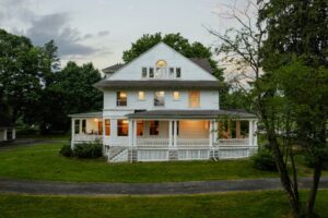 A house in Texas with the lights on after homeowners read the blog, "What to Do If Your Texas Property Tax Protest Is Denied."
