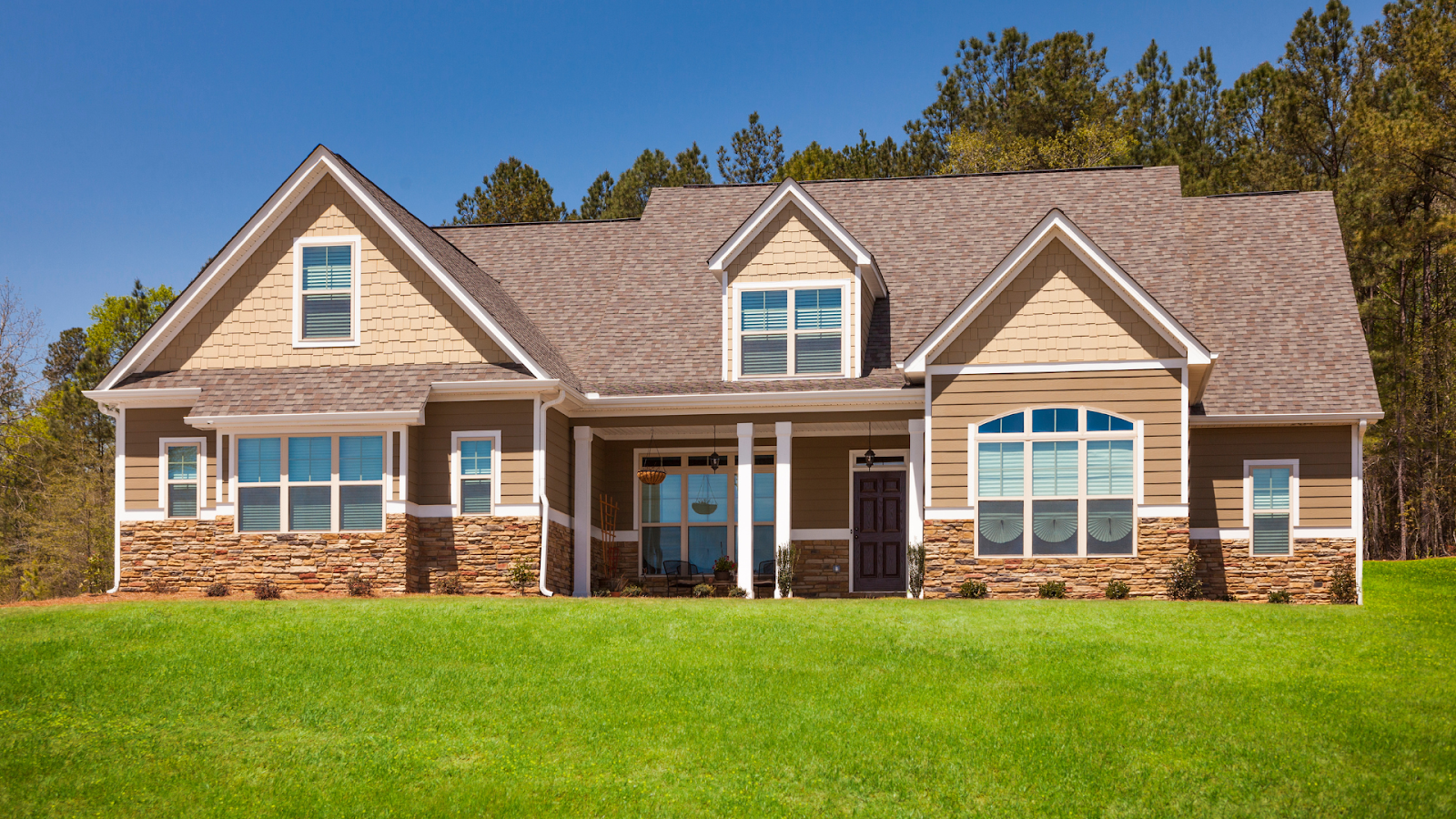 Newly-constructed house in Texas
