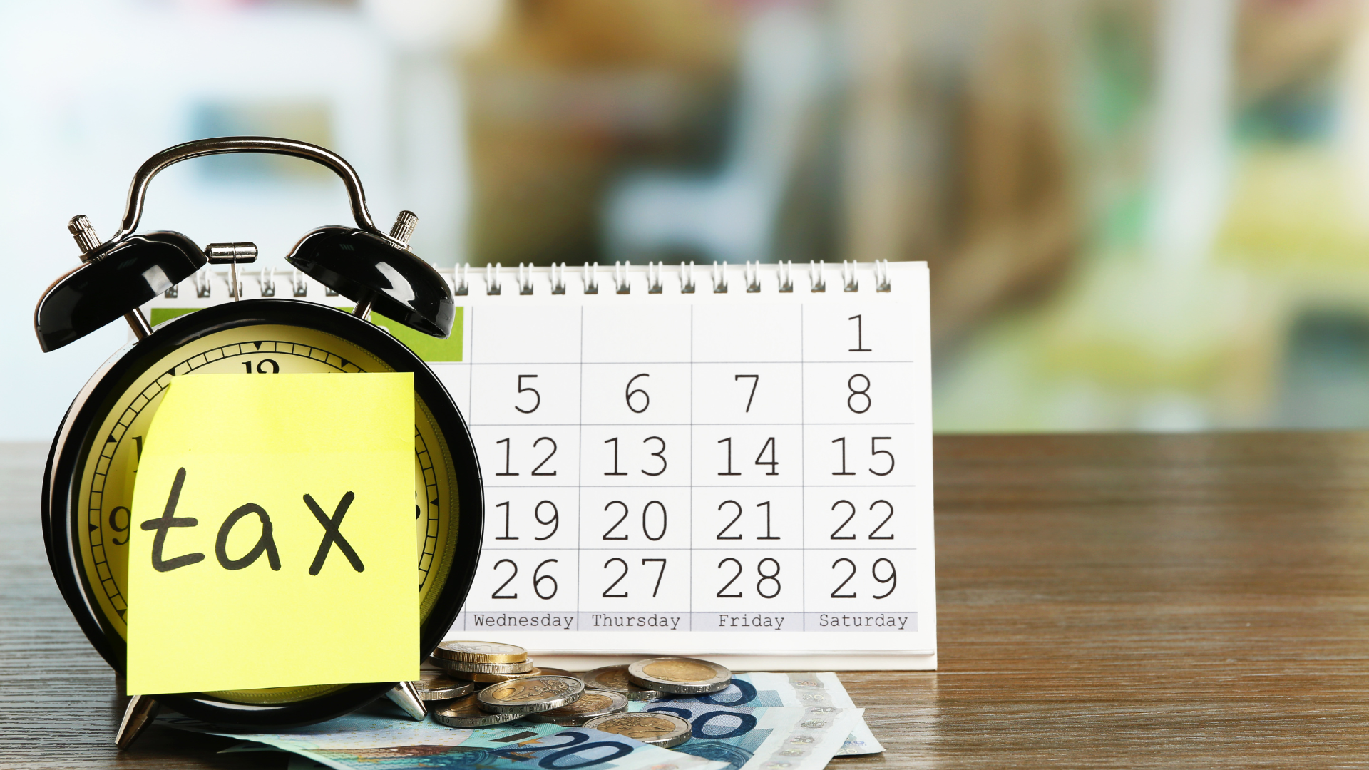 Tax deadline reminder with calendar for Texas property tax protest